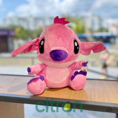 28cm/ Игрушка мягкая "Стич и Ангел"