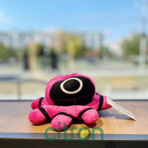 Jucărie moale "Squid game" - schimbare de dispoziție în două culori 20cm (mix)