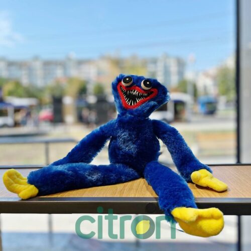 35cm/ Soft toy Huggy Wuggy (Blue)