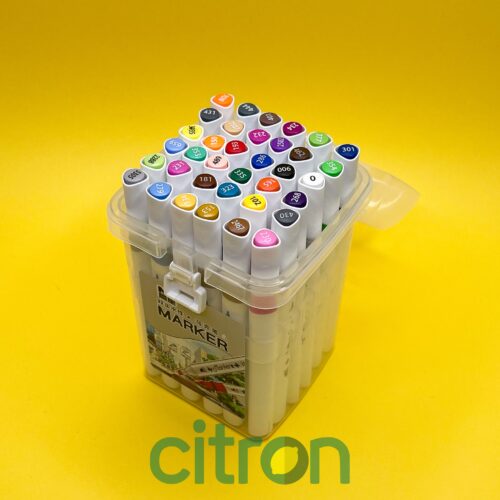 Set Sketch markers 36 colors (white)
