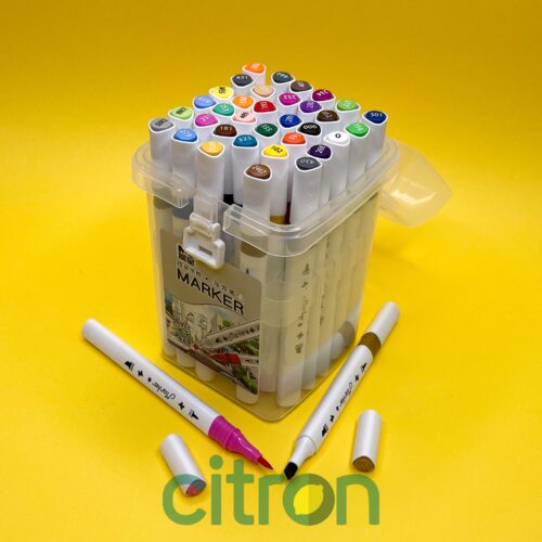 Set Sketch markers 36 colors (white)