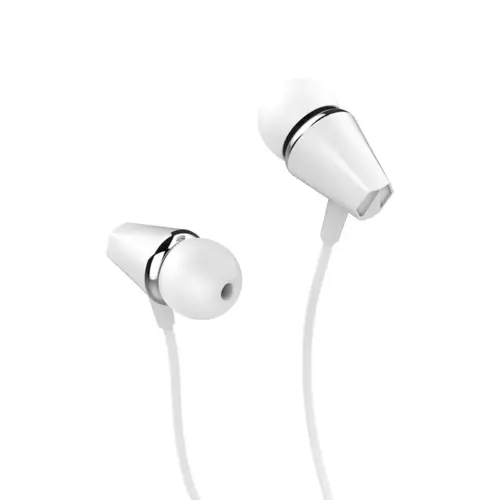 Проводные наушники HOCO M34 Honor Music Universal с микрофоном (белые)