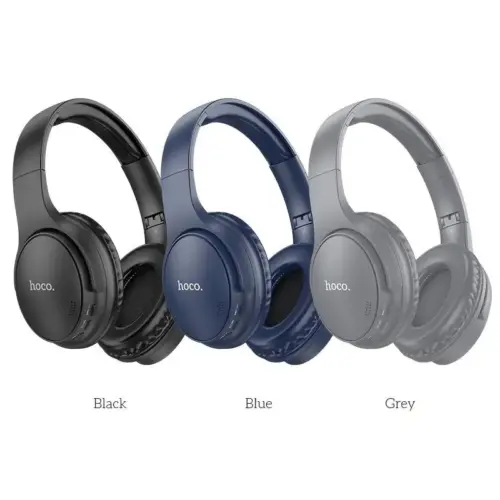 Беспроводные наушники HOCO W40 Mighty Bluetooth (серые)