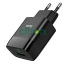 HOCO C72Q Glorious set încărcător QC 3.0 cu un singur port (Type-C) (UE), (2 culori)