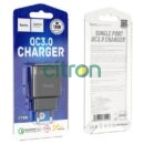 HOCO C72Q Glorious set încărcător QC 3.0 cu un singur port (Type-C) (UE), (2 culori)