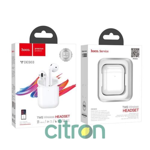 DES03 Original series TWS wireless headset white