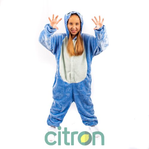 Kigurumi Stitch ( 80, 90, 100, 110, 120, 130, 140, S, M, L, XL )