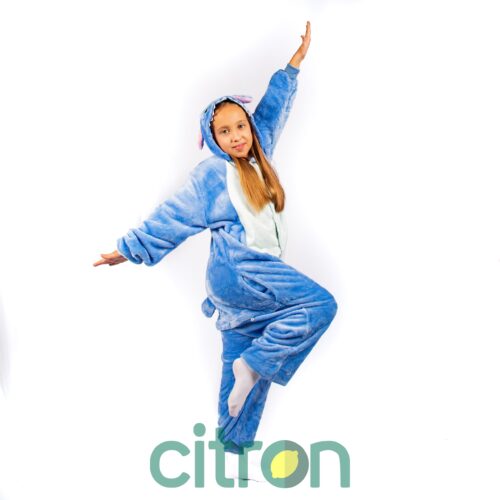 Kigurumi Stitch ( 80, 90, 100, 110, 120, 130, 140, S, M, L, XL )