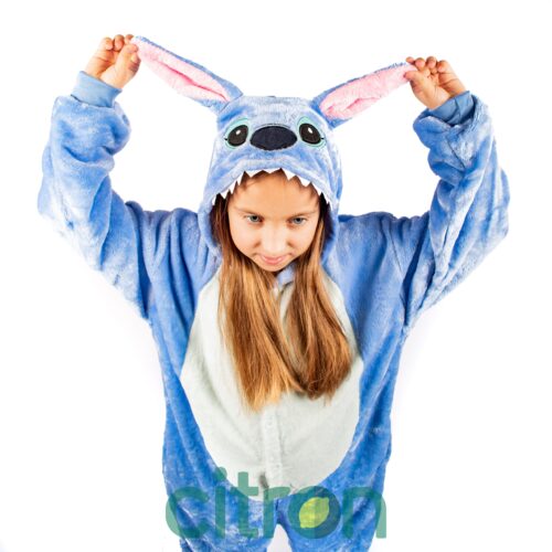 Kigurumi Stitch ( 80, 90, 100, 110, 120, 130, 140, S, M, L, XL )