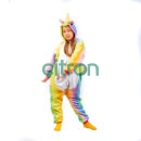 Кигуруми Unicorn multicolored horn ( 110, 120, 130, 140, S, M, L )