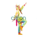 Кигуруми Unicorn multicolored horn ( 110, 120, 130, 140, S, M, L )