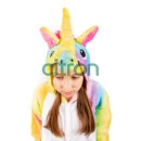 Кигуруми Unicorn multicolored horn ( 110, 120, 130, 140, S, M, L )
