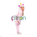 Кигуруми Unicorn pink horn ( 100, 110, 130, 140, S, M, L )