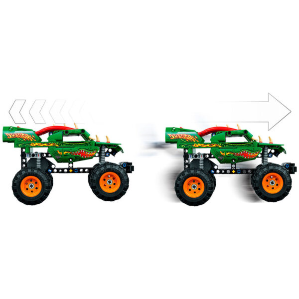Конструктор LEGO Technic Монстер Джем ​​Дракон, арт. 42149