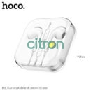 M1 Max crystal Earphone with mic (black / white)