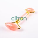 Нефритовый роллер для лица и шкребок Гуа-ша (Pink) New