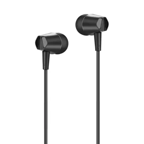 Проводные наушники HOCO M34 Honor Music Universal с микрофоном (чёрные)