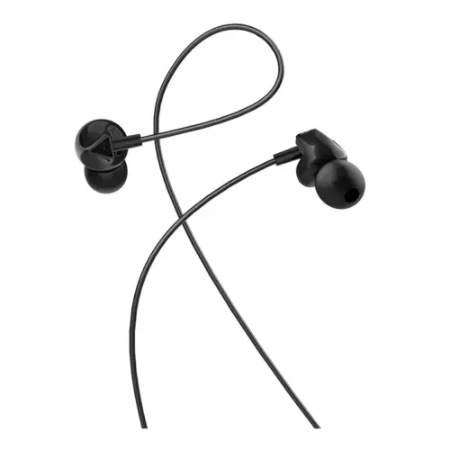Проводные наушники HOCO M60 Perfect Sound Universal с микрофоном (чёрные)