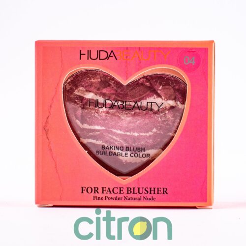 Пудра-хайлайтер для лица HudaBeauty  (H72021) сердце