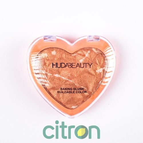 Пудра-хайлайтер для лица HudaBeauty  (H72021) сердце