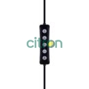 RGB* LED FILLING LAMP (MJ-30) 30cm Black