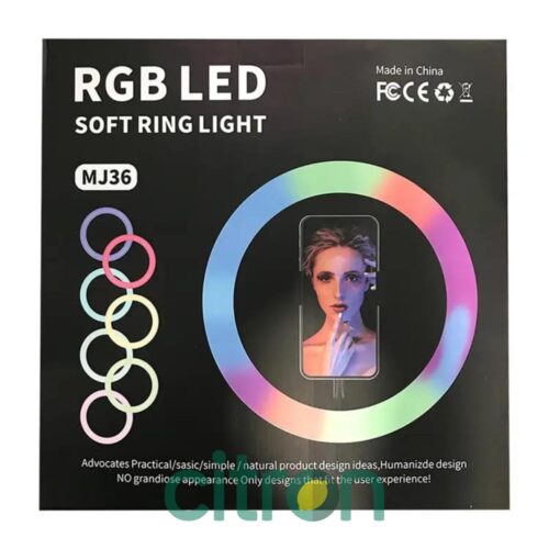 RGB* LED FILLING LAMP (MJ-36) 36cm Black