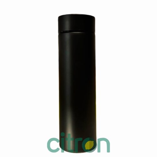 Thermos 500 ml with temperature sensor (Black)