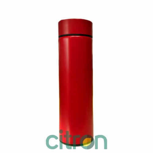 Thermos 500 ml with temperature sensor (Red)