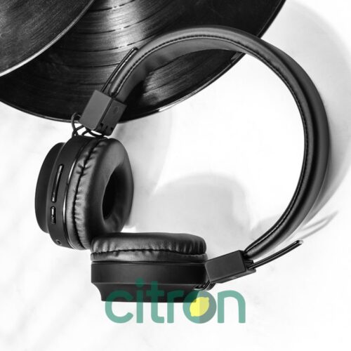 W25 Promise wireless headphones, (Black, Gray)