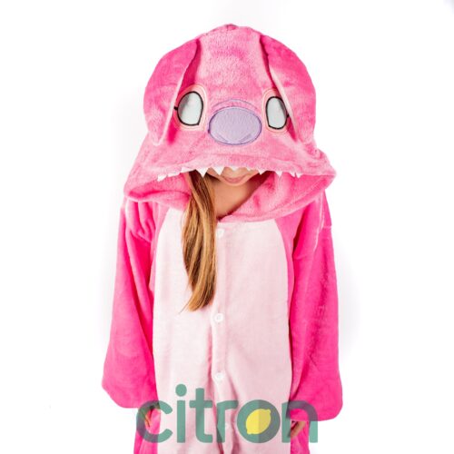 Кигуруми Стич Розовый ( 110, 130, 140, S, M, L )