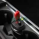 E41 In-car audio wireless FM transmitter black