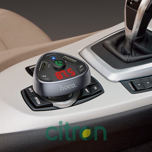 E51 Road treasure car BT FM transmitter Black