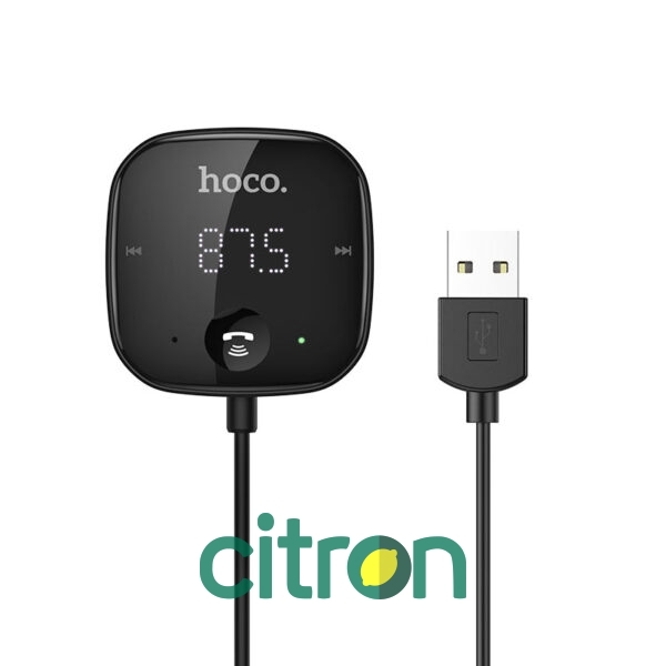 E65 Unity car BT FM transmitter black
