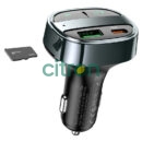 E70 PD30W-QC3.0 car BT FM transmitter magic night black