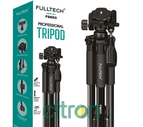 F8850 Fulltech Profisional Tripod (175cm) Black