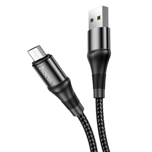 Кабель зарядки и передачи данных HOCO X50 Excellent USB to Micro USB (чёрный)