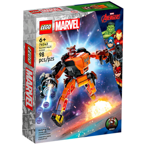 Конструктор LEGO Marvel Броня ракетного робота, арт. 76243