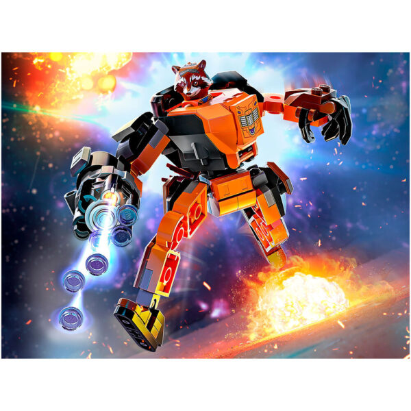 LEGO Marvel Designer Armură Rachetă Robot, Art. 76243