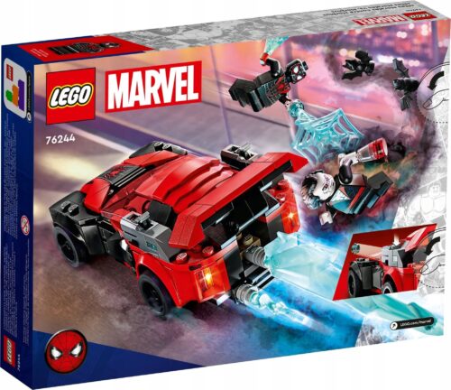 Конструктор LEGO Marvel Майлз Моралес против Морбиуса, арт. 76244