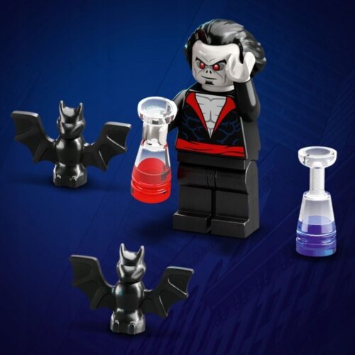 Конструктор LEGO Marvel Майлз Моралес против Морбиуса, арт. 76244