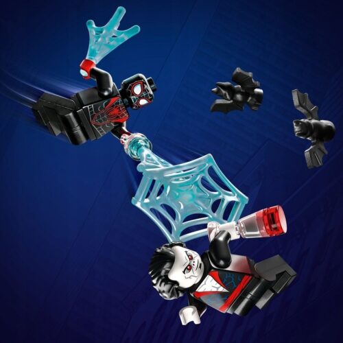 Конструктор LEGO Marvel Майлз Моралес против Морбиуса, арт. 76244