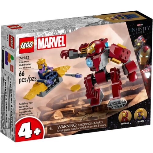 Конструктор LEGO Marvel Железный человек Халкбастер против Таноса, арт. 76263