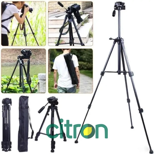 NP-8830 Fulltech Profisional Tripod (155cm) Black