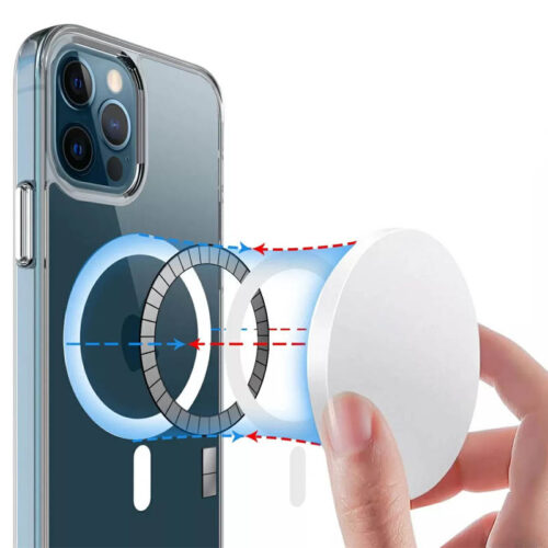 Carcasă TPU Space cu MagSafe pentru Apple iPhone 14 / 14 Plus / 14 Pro / 14 Pro Max (Transparent)