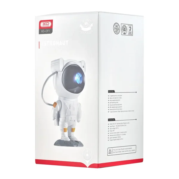 Проектор звездного неба Космонавт астронавт - XO CF1 Astronaut Star Projector Lamp (White)