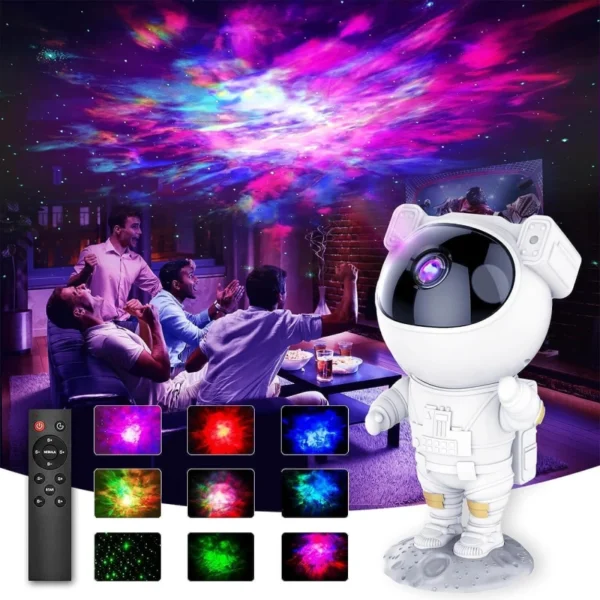 Проектор звездного неба Космонавт астронавт - XO CF1 Astronaut Star Projector Lamp (White)