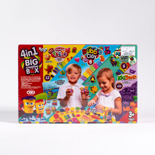 Набор для творчества "4*1 BIG CREATIVE BOX" (Пластилин)
