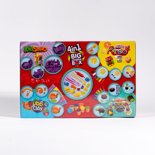 Набор для творчества "4*1 BIG CREATIVE BOX" (Пластилин)