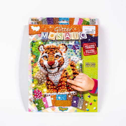 Kit de artă mozaic strălucitor "Glitter MOSAIC" (205x260)