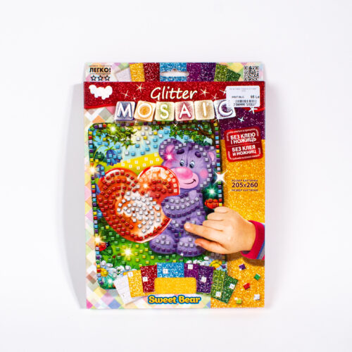 Kit de artă mozaic strălucitor "Glitter MOSAIC" (205x260)